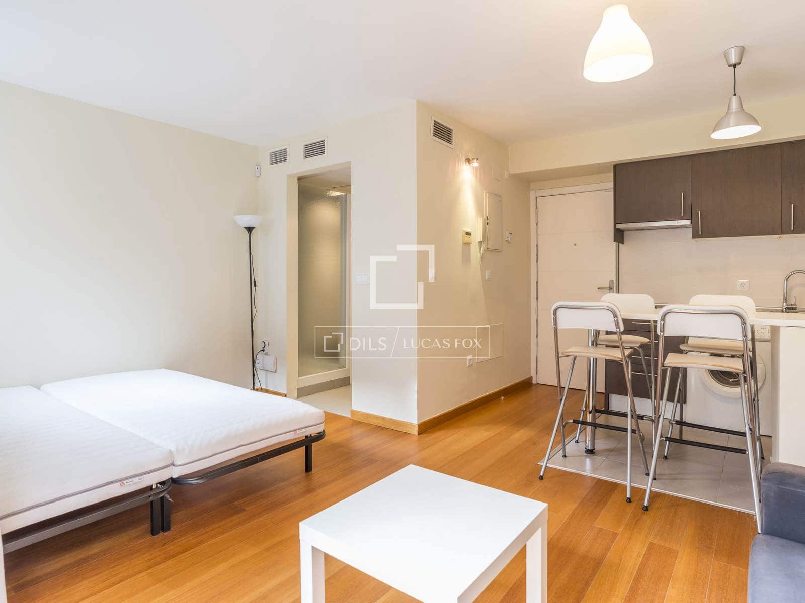 1 soveværelse Lejlighed til leje i Madrid by med garage - € 1.400 (Ref: 9550059)