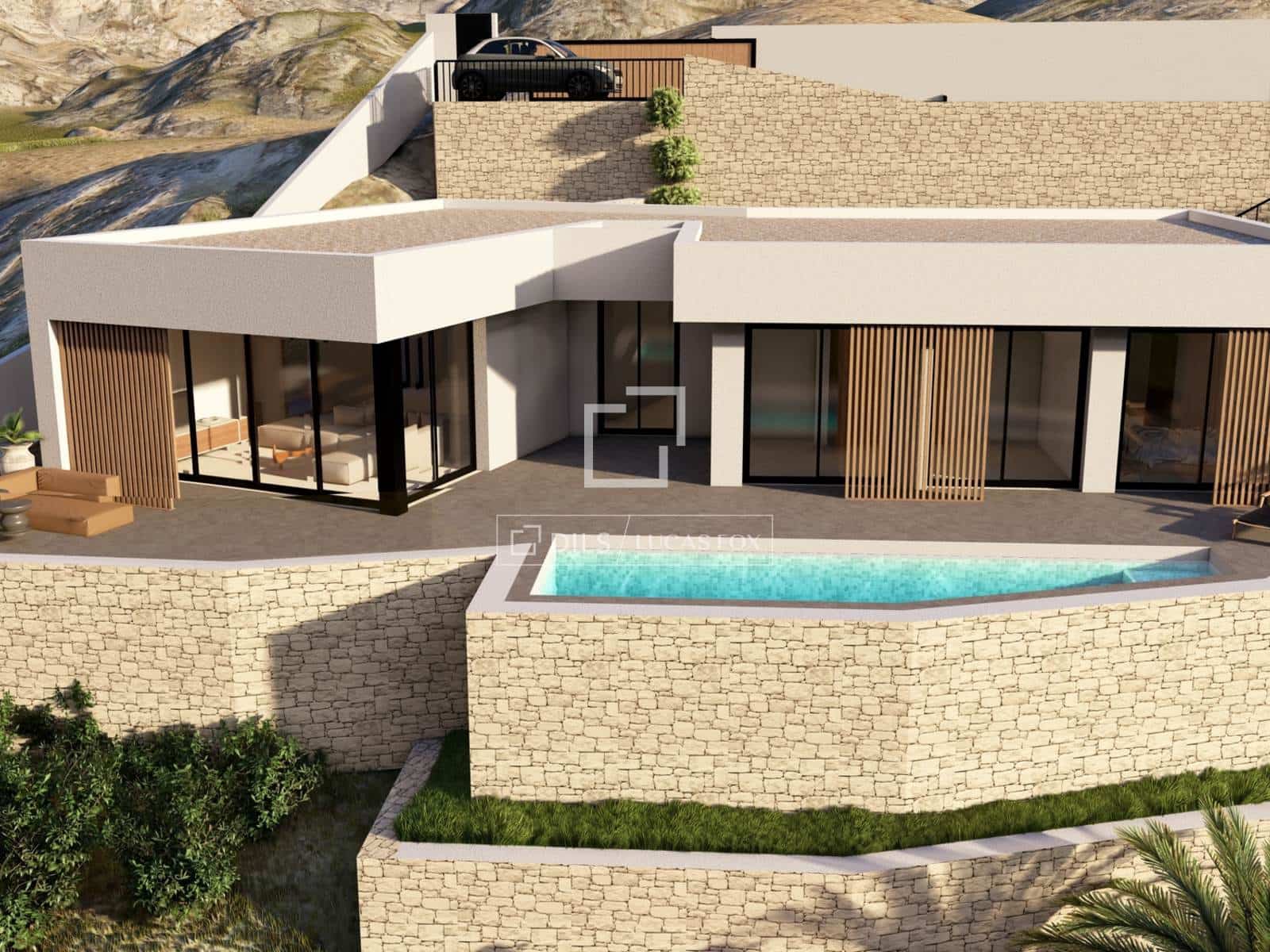 3 chambre Villa/Maison à vendre à Pedreguer avec piscine garage - 755 000 € (Ref: 9550060)