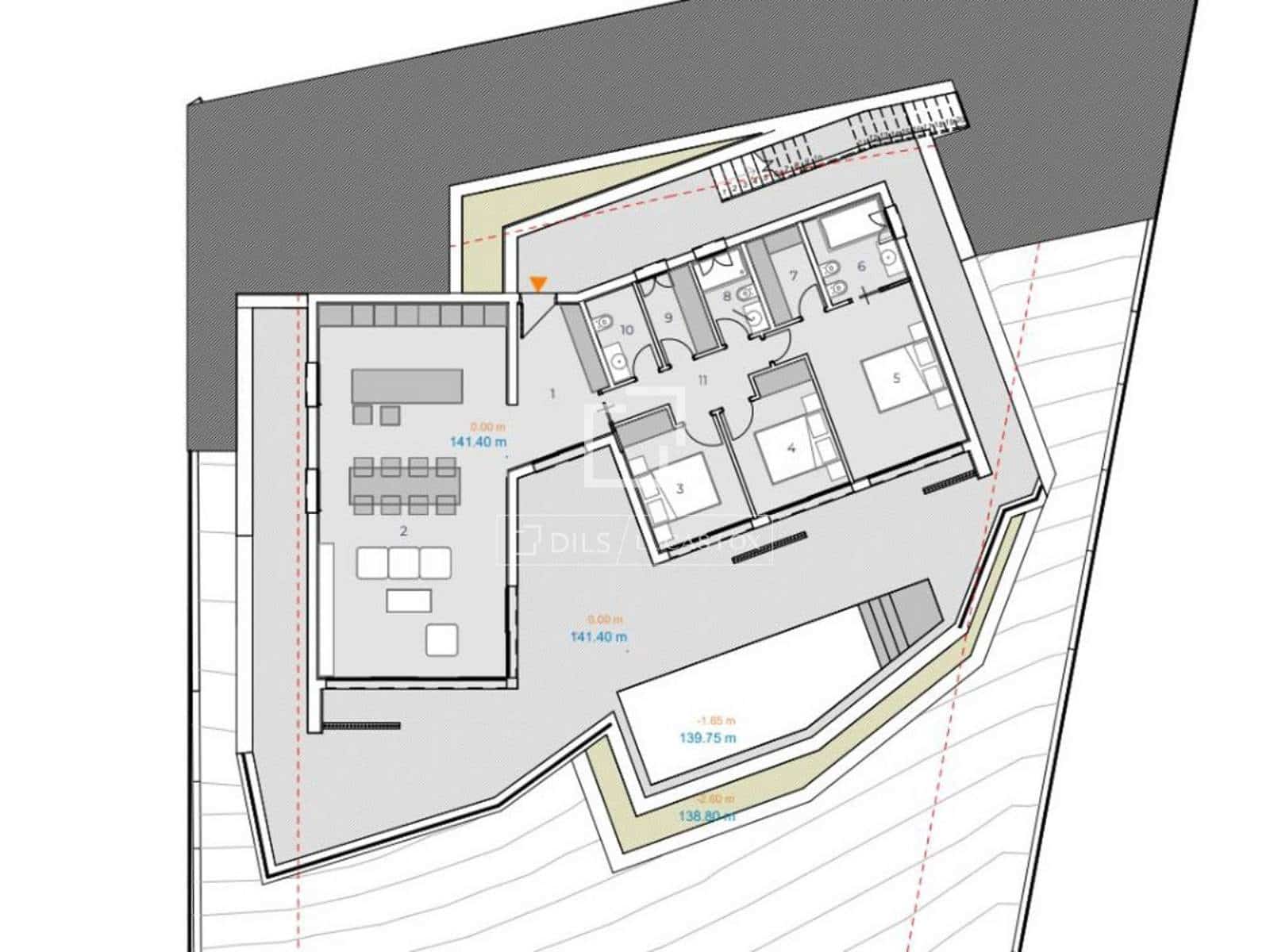 3 chambre Villa/Maison à vendre à Pedreguer avec piscine garage - 755 000 € (Ref: 9550060)