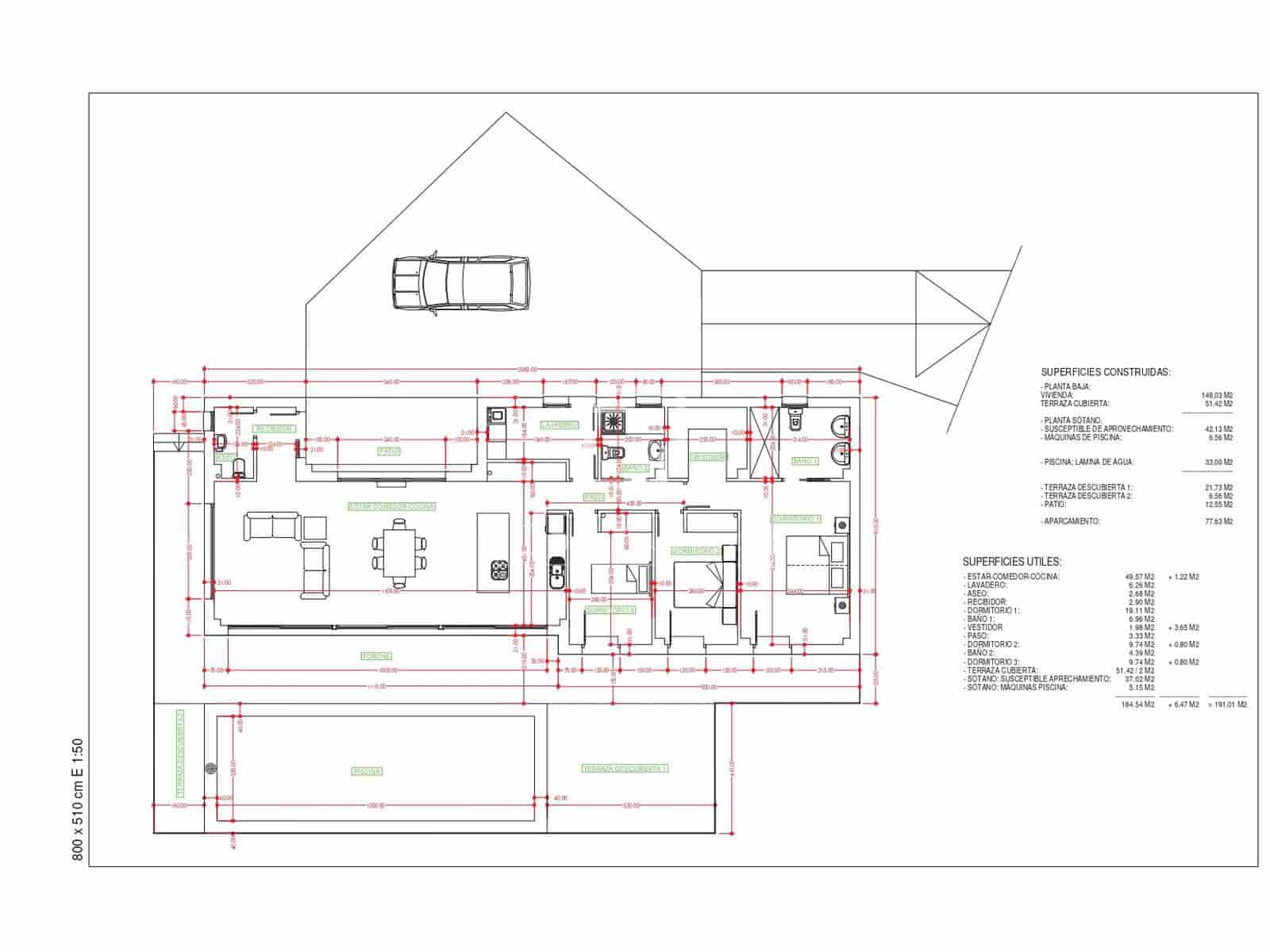 3 quarto Moradia para venda em Pedreguer com piscina garagem - 710 000 € (Ref: 9550061)