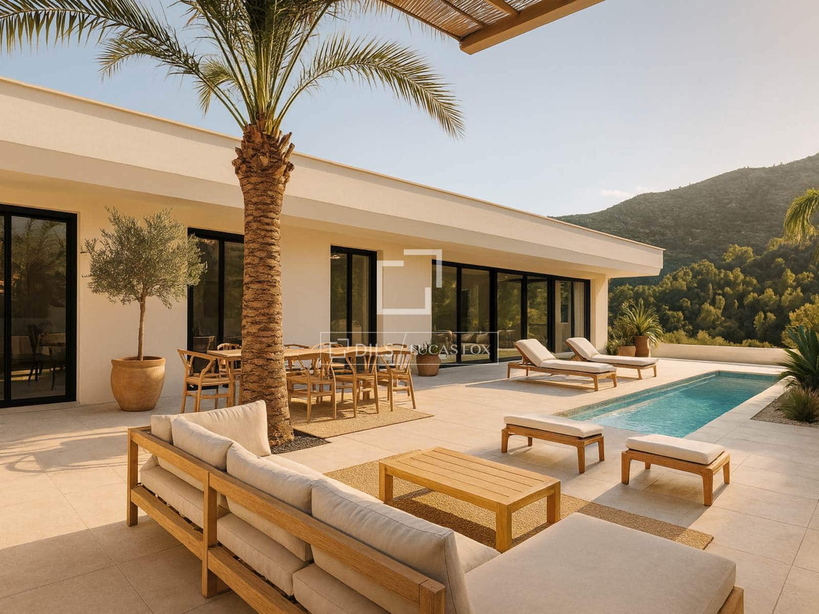 Chalet de 3 habitaciones en Pedreguer en venta con piscina garaje - 728.000 € (Ref: 9552535)