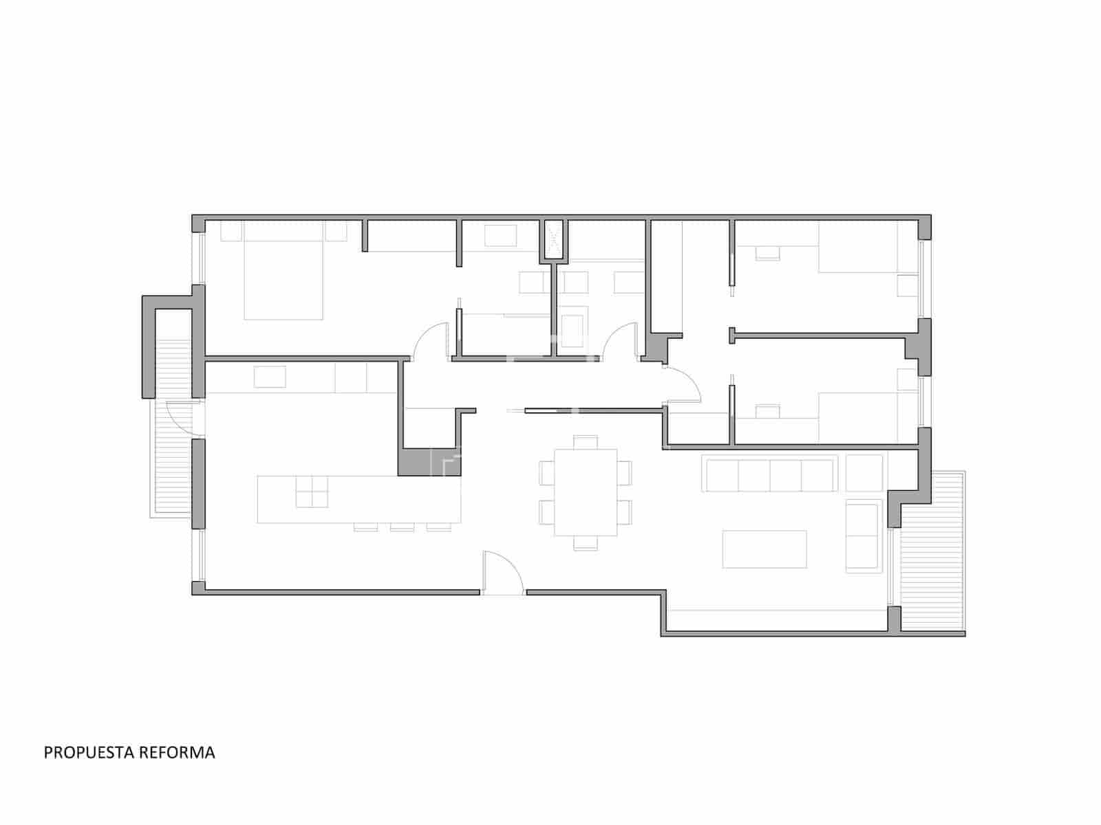 3 bedroom Apartment for sale in Valencia city with garage - € 360,000 (Ref: 9553006)