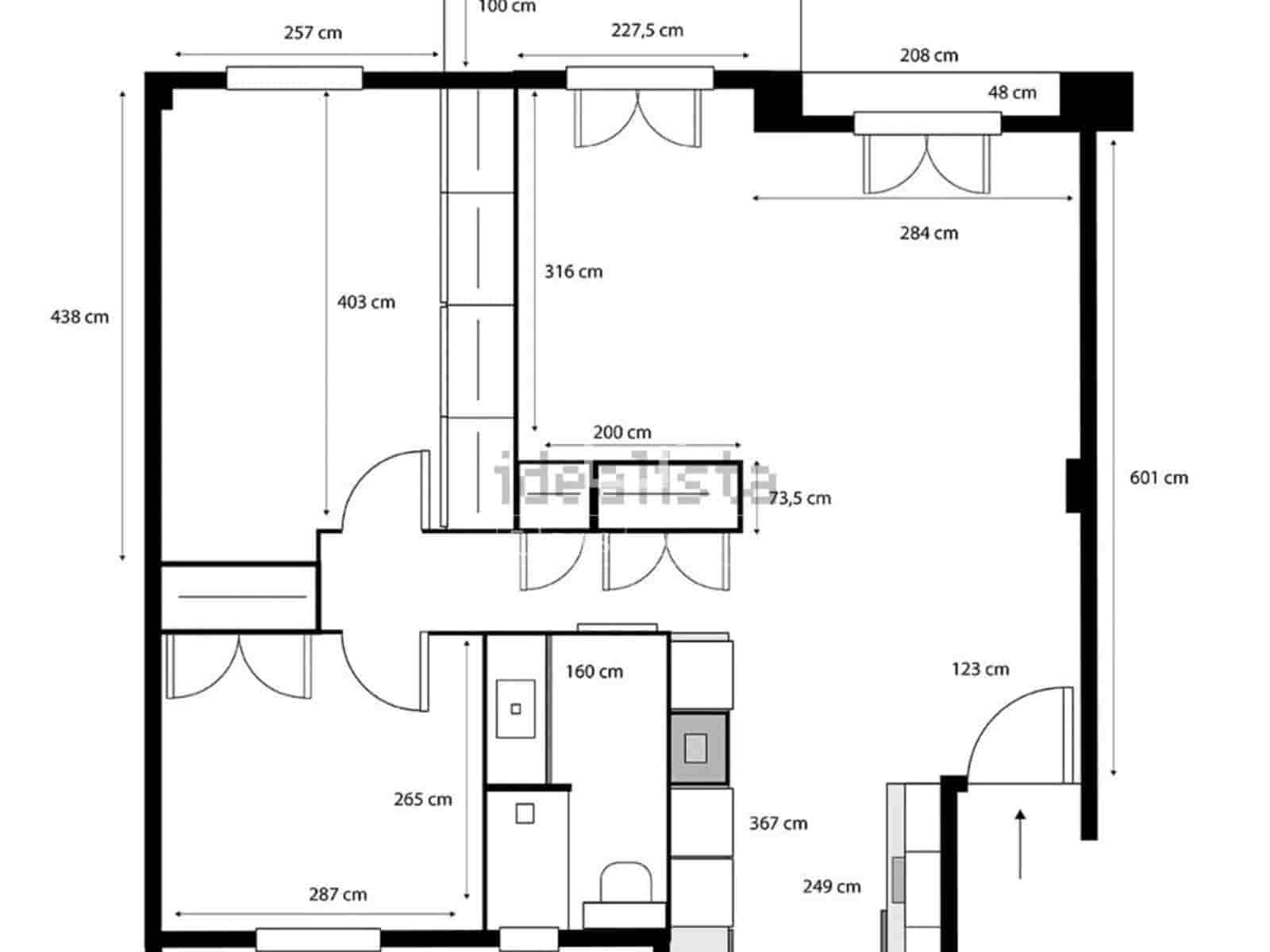 2 soveværelse Lejlighed til salg i Madrid by - € 780.000 (Ref: 9553123)