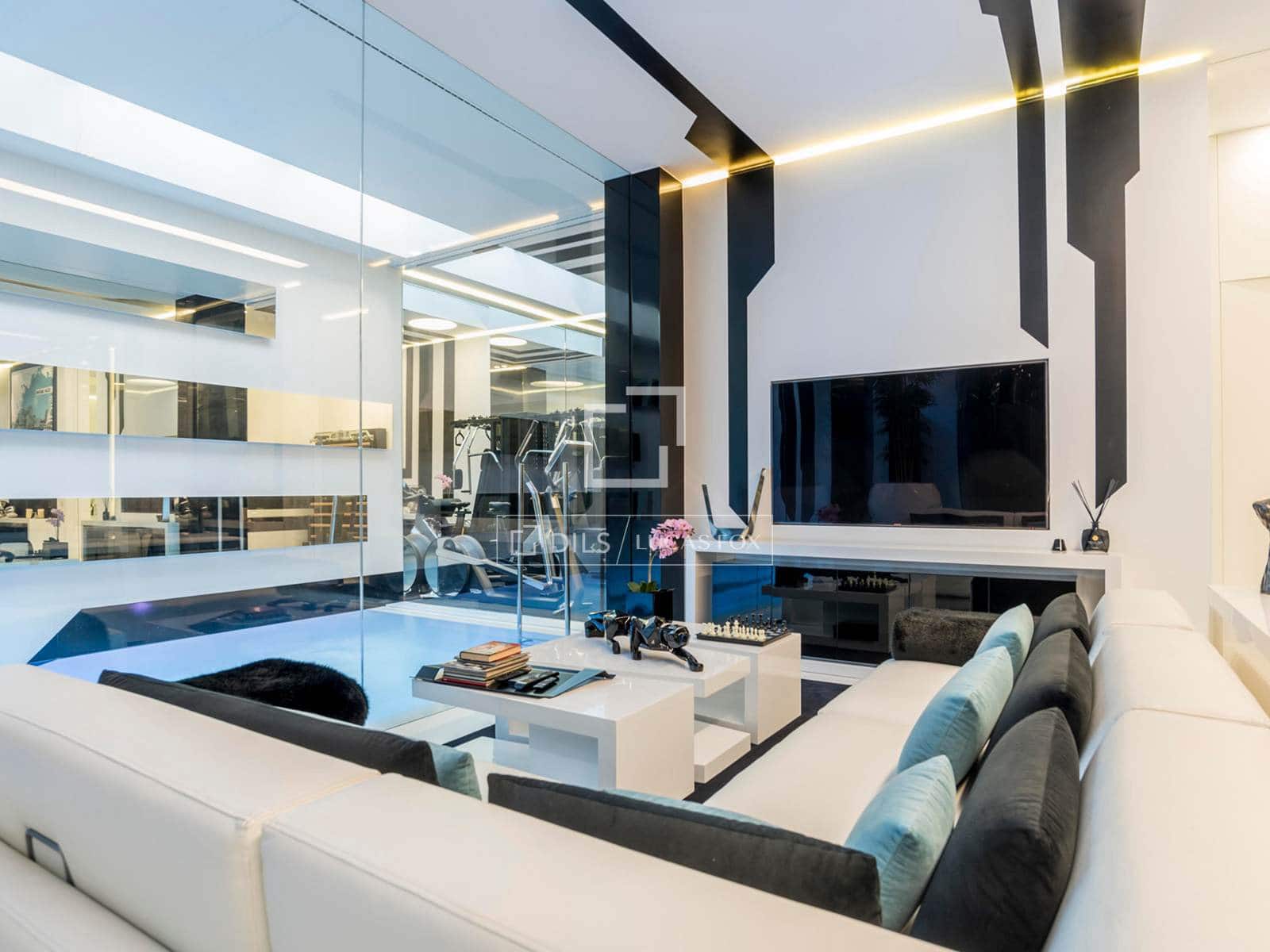 4 sypialnia Willa na sprzedaż w Miasto Madryt z basenem garażem - 5 900 000 € (Ref: 9558777)