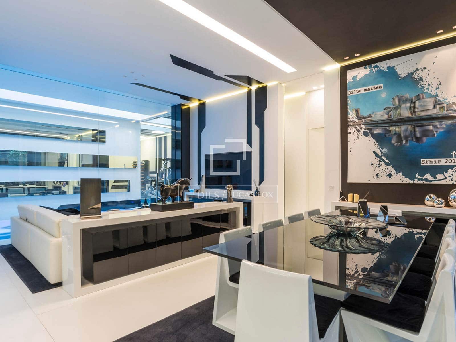 4 sypialnia Willa na sprzedaż w Miasto Madryt z basenem garażem - 5 900 000 € (Ref: 9558777)