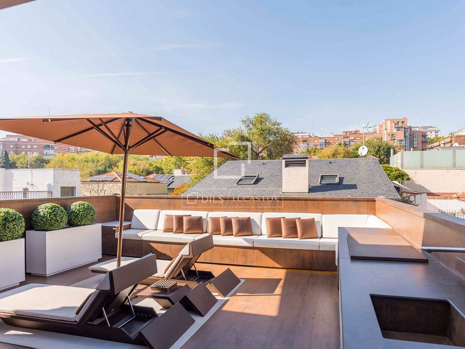 4 sypialnia Willa na sprzedaż w Miasto Madryt z basenem garażem - 5 900 000 € (Ref: 9558777)