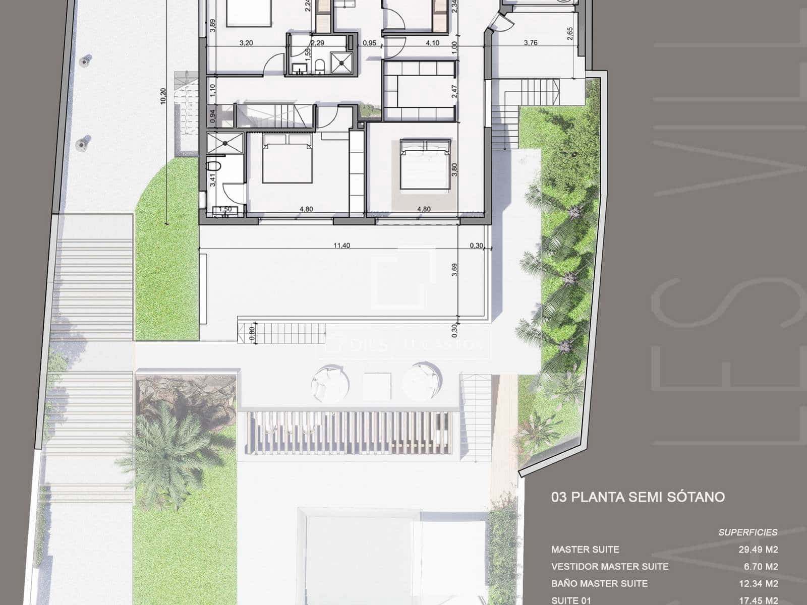 4 sypialnia Willa na sprzedaż w Arenys de Mar z basenem garażem - 2 400 000 € (Ref: 9558779)