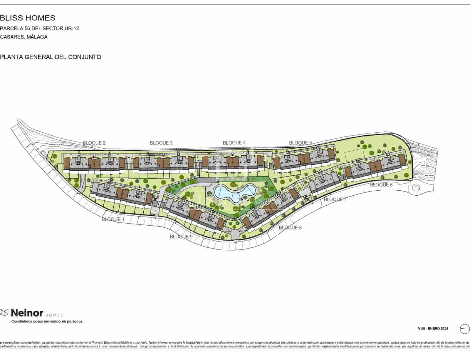 Apartamento de 3 habitaciones en Casares en venta con piscina garaje - 381.000 € (Ref: 9562546)