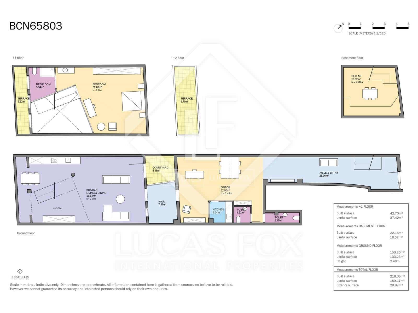 1 chambre Appartement à vendre à Barcelone ville - 1 790 000 € (Ref: 9565499)