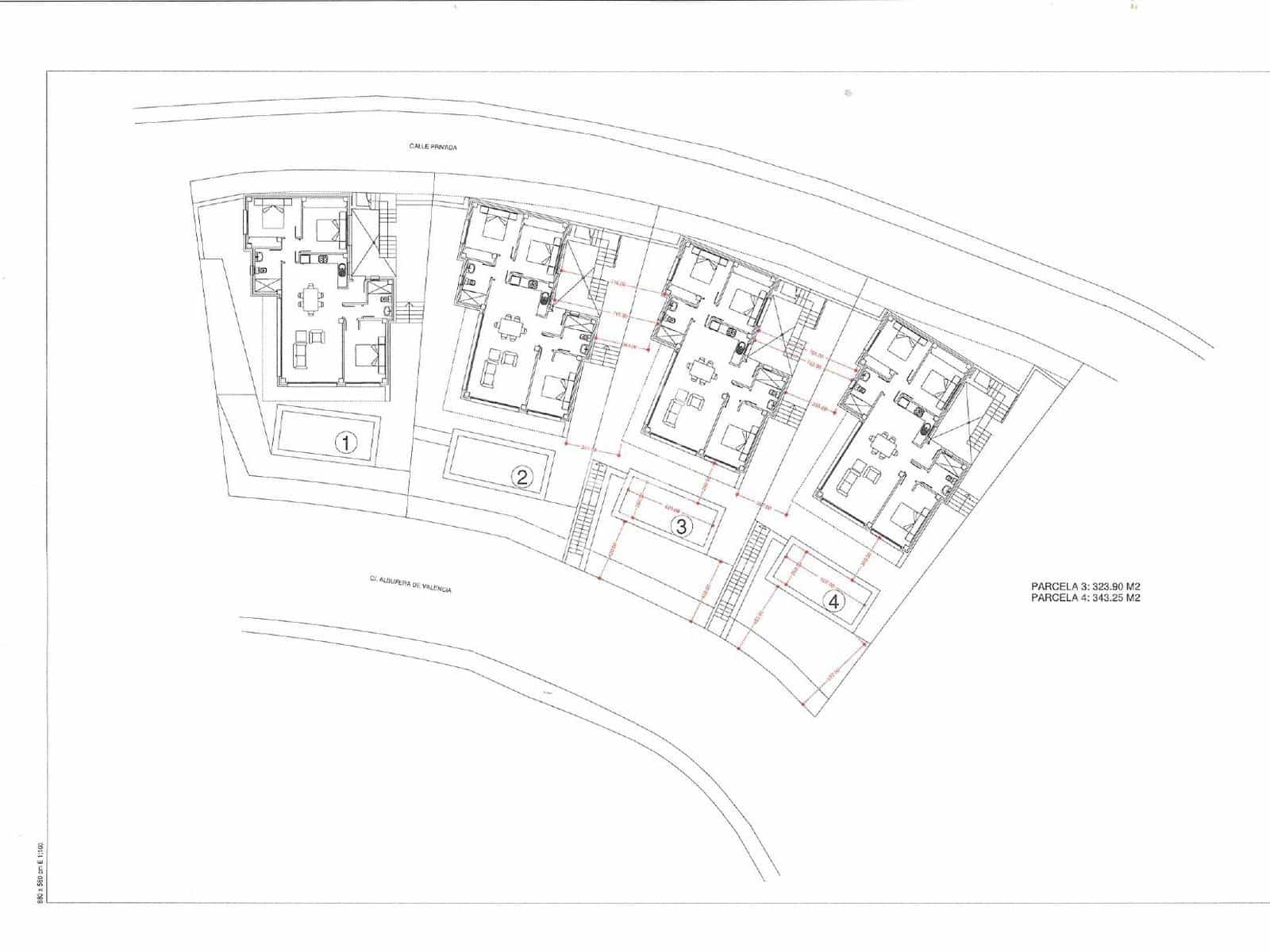 3 slaapkamer Villa te koop in Pedreguer met zwembad garage - € 529.000 (Ref: 9565835)