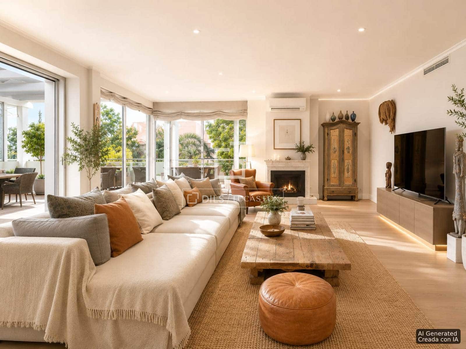 6 chambre Appartement à vendre à Barcelone ville avec garage - 2 300 000 € (Ref: 9565838)
