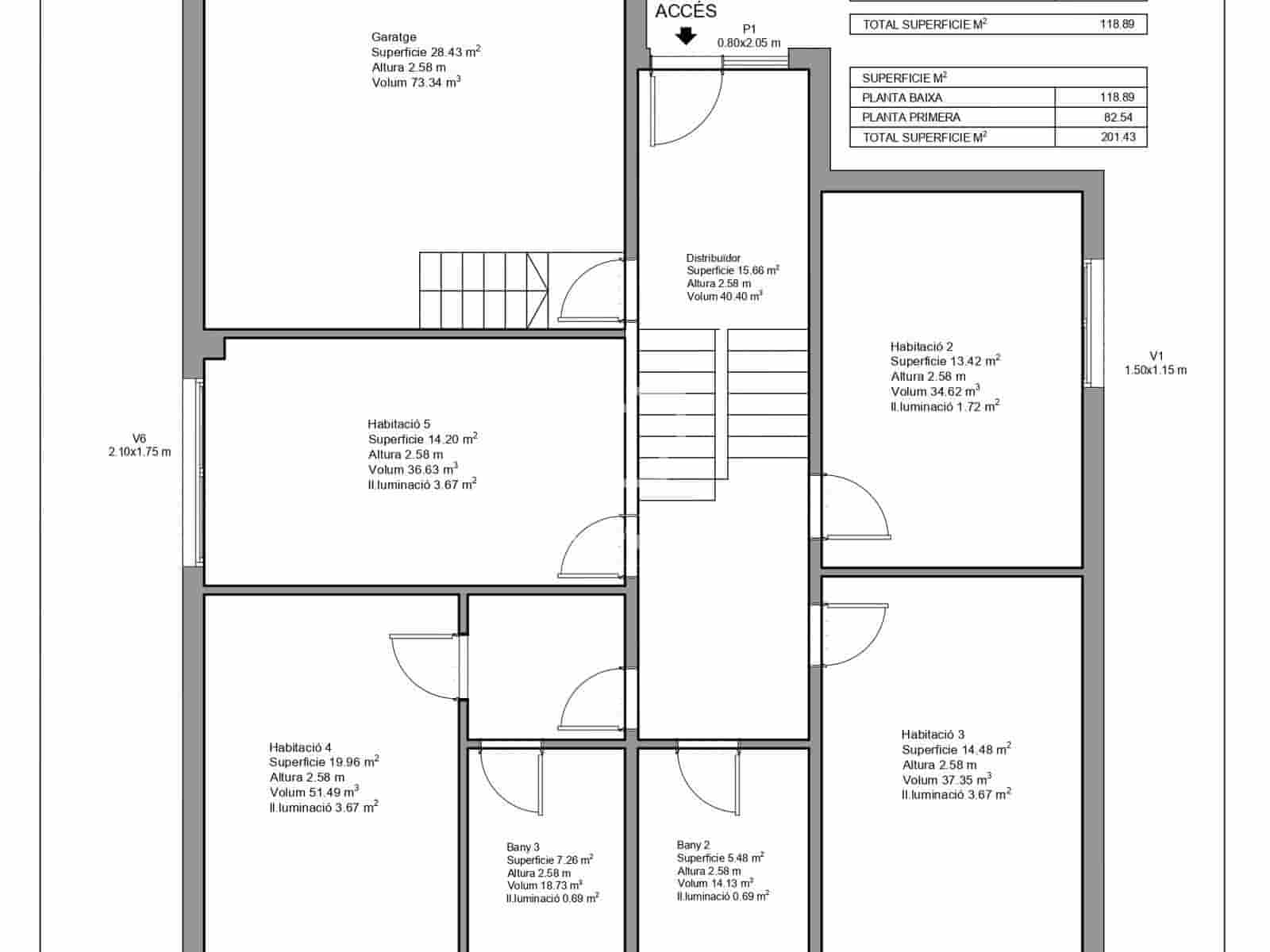 5 quarto Moradia para venda em Sant Cugat del Valles com piscina garagem - 1 280 000 € (Ref: 9566419)