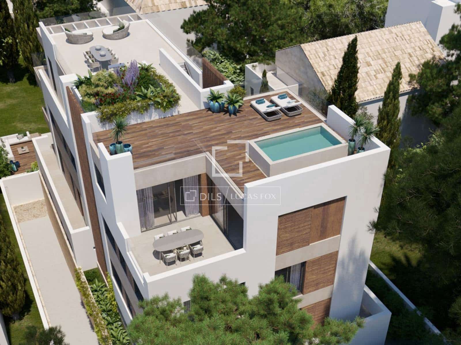 3 quarto Apartamento para venda em Palma de Mallorca com piscina garagem - 1 250 000 € (Ref: 9569227)