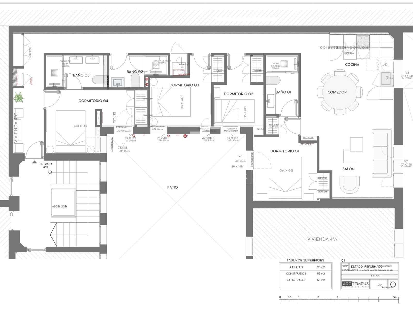 4 soveværelse Lejlighed til salg i Madrid by - € 1.379.000 (Ref: 9571575)