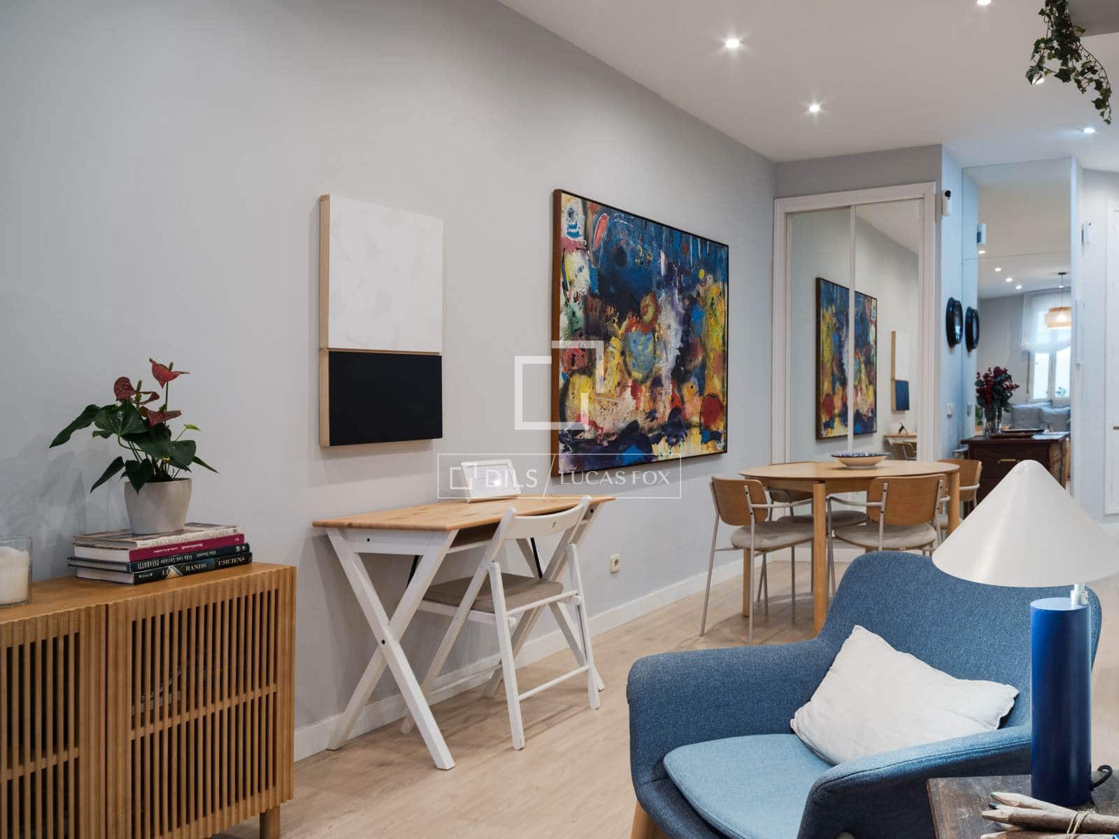 1 soveværelse Lejlighed til leje i Madrid by med garage - € 3.000 (Ref: 9572287)