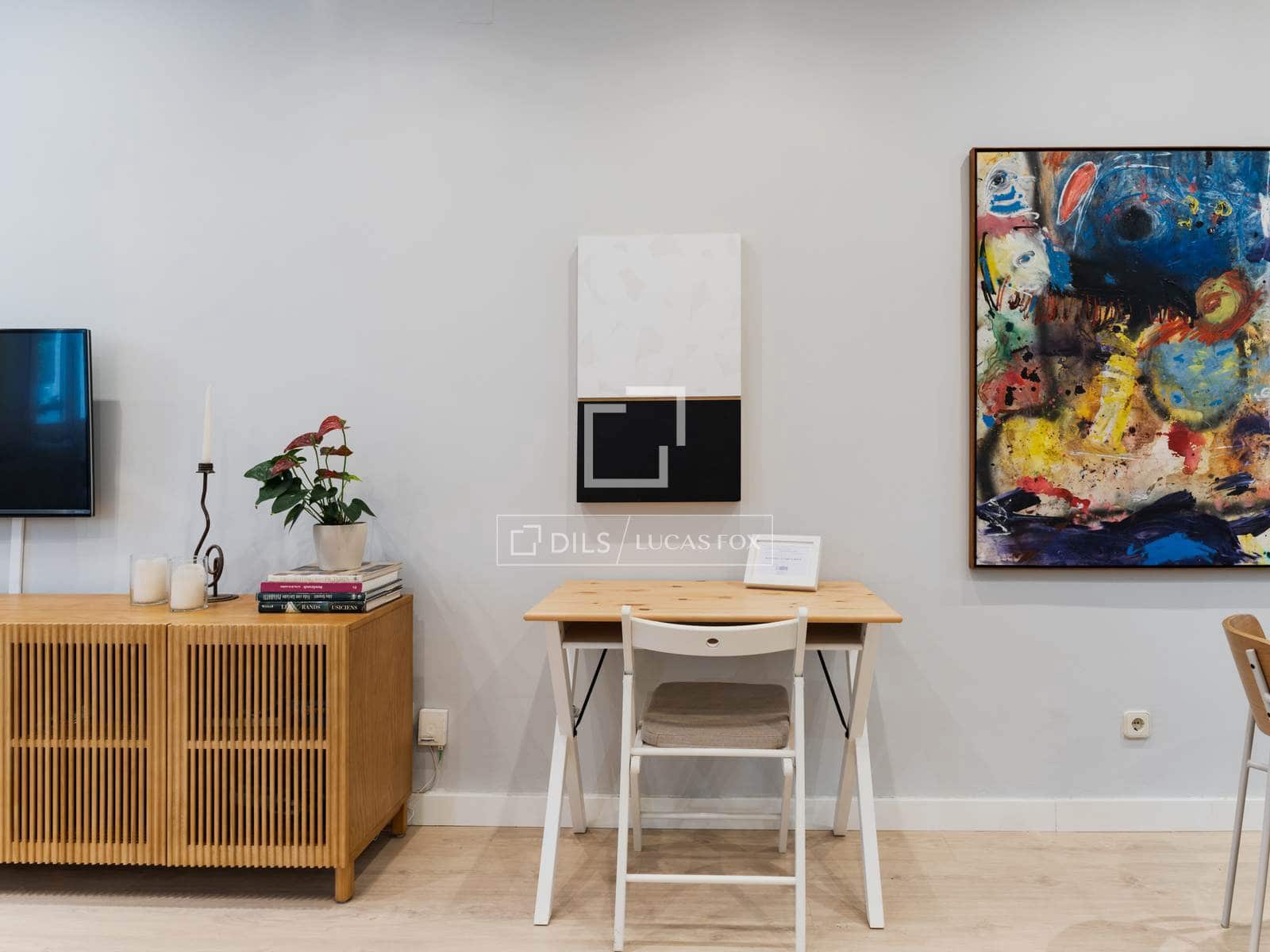 1 soveværelse Lejlighed til leje i Madrid by med garage - € 3.000 (Ref: 9572287)