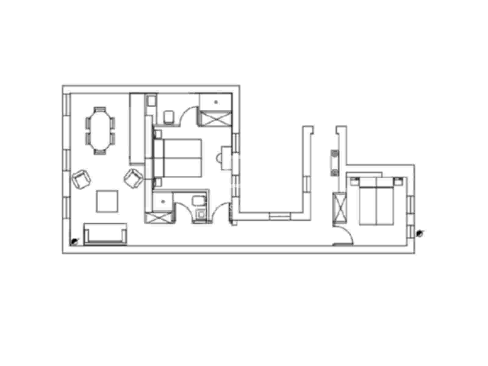 1 soverom Leilighet til leie i Madrid by med garasje - € 2 800 (Ref: 9572287)