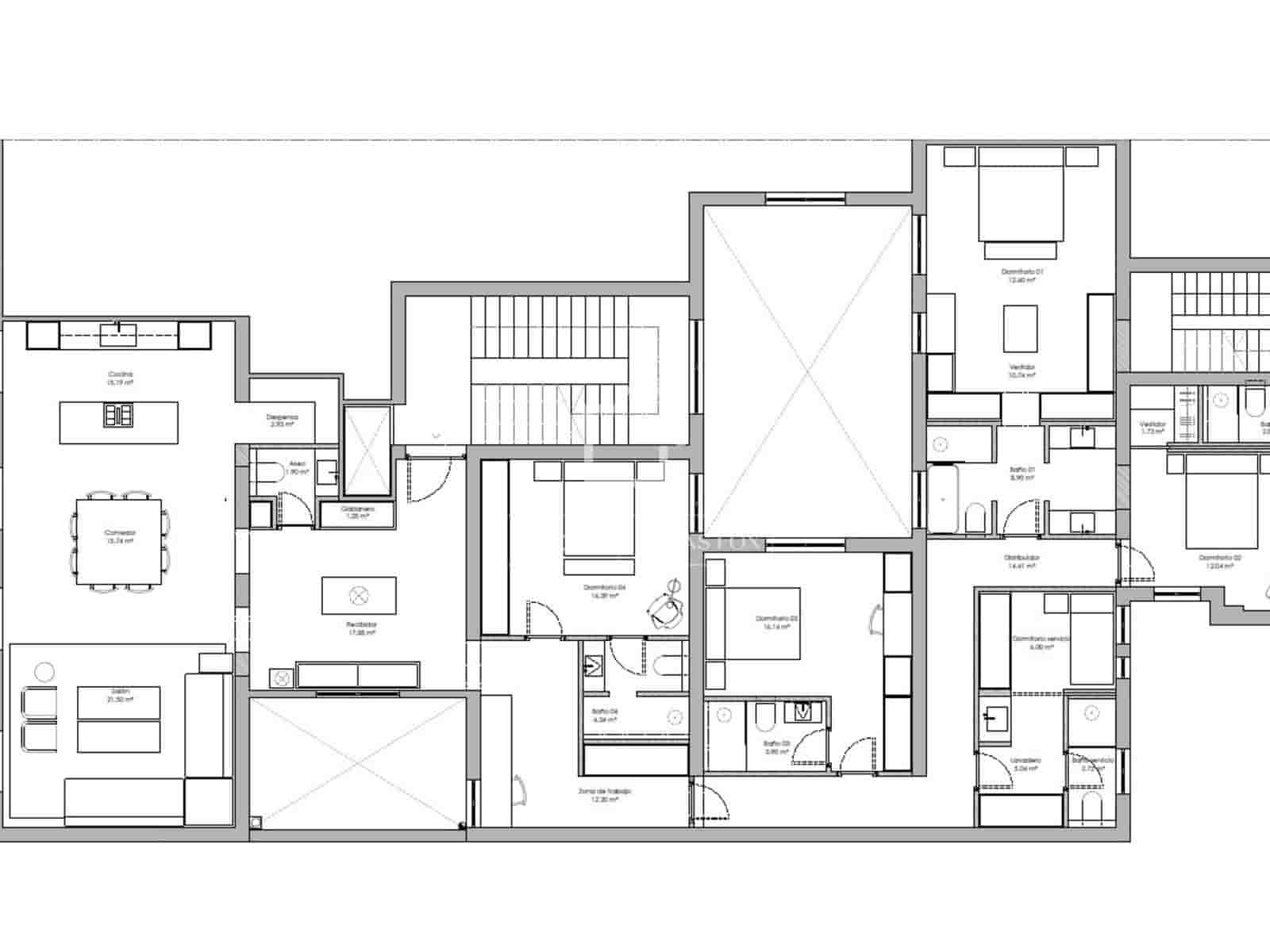 5 soverom Leilighet til salgs i Madrid by - € 3 900 000 (Ref: 9572288)