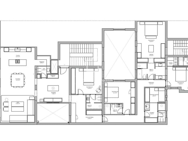 5 soverom Leilighet til salgs i Almagro, Madrid by - € 3 900 000 (Ref: 9572288)