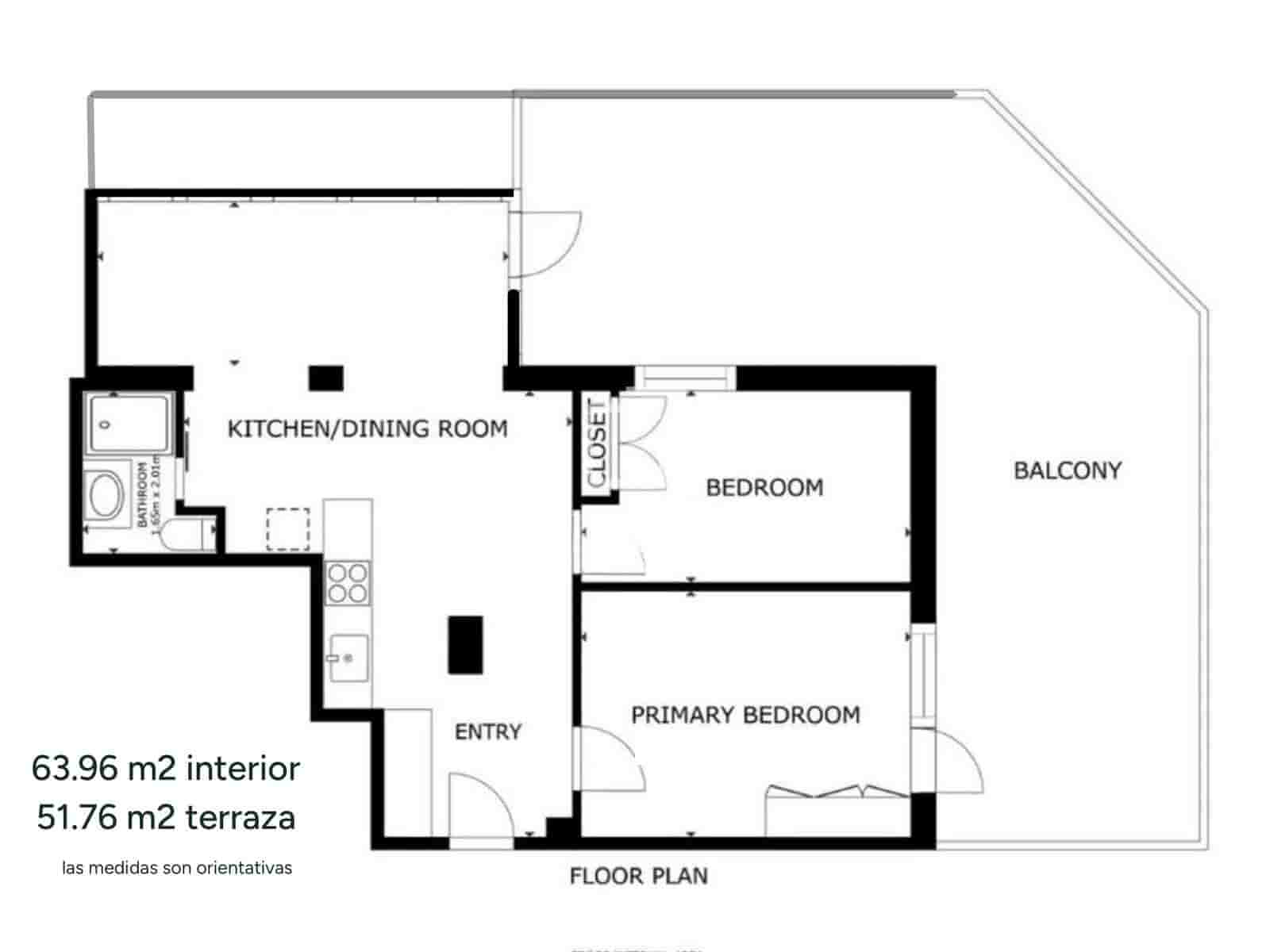 2 soveværelse Penthouse til salg i Madrid by - € 990.000 (Ref: 9572292)