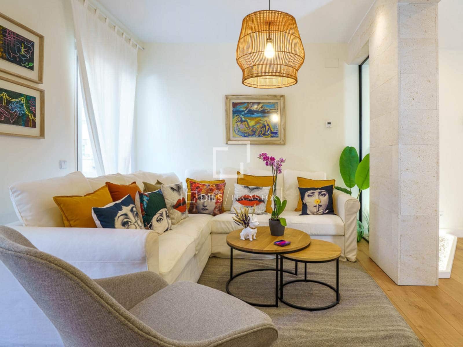 2 soverom Leilighet til leie i Madrid by med garasje - € 4 800 (Ref: 9580378)