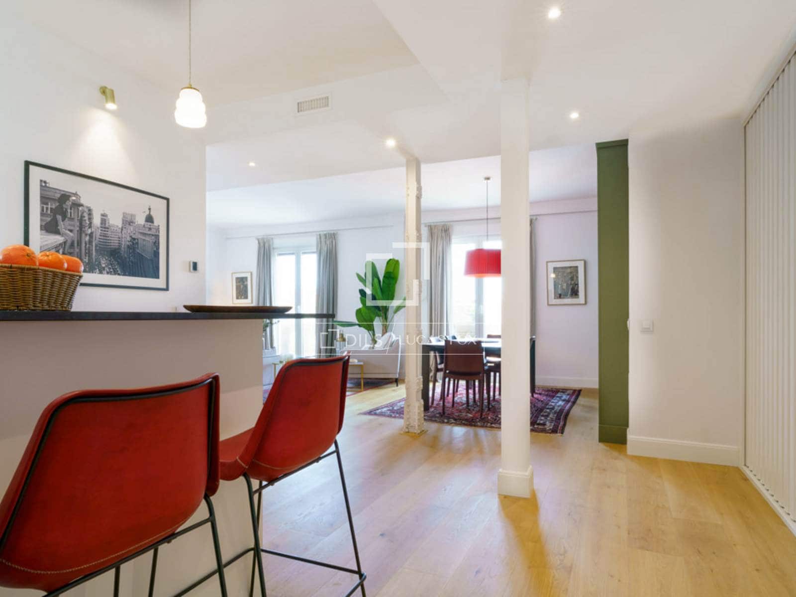 3 bedroom Apartment for rent in Madrid city with garage - € 7,000 (Ref: 9581231)