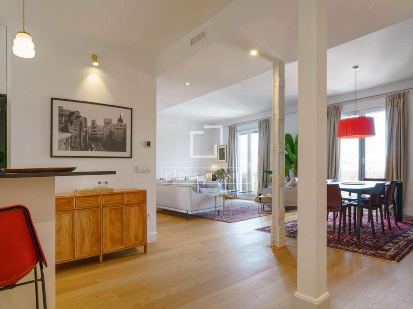 3 bedroom Apartment for rent in Madrid city with garage - € 7,000 (Ref: 9581231)