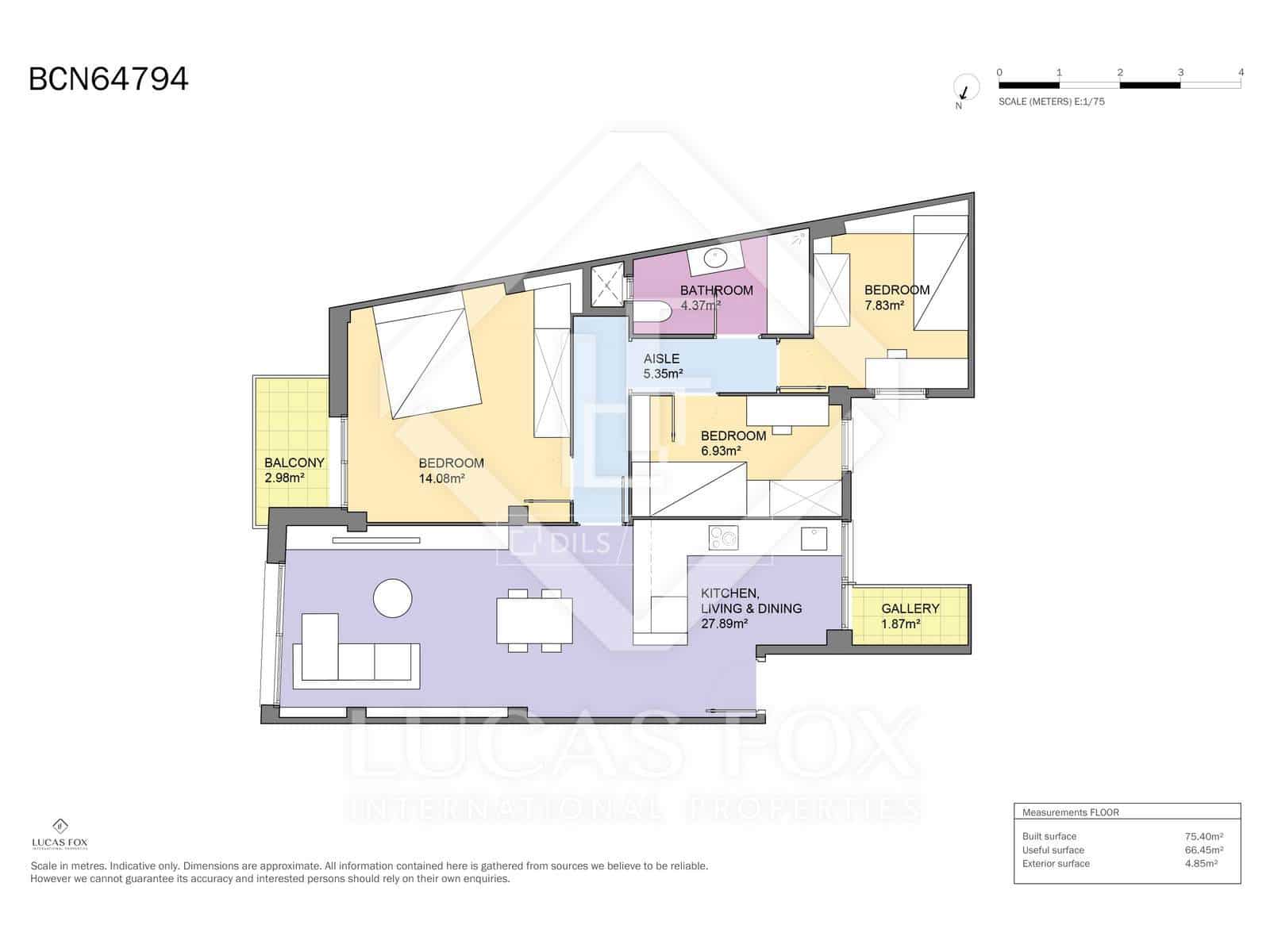 3 bedroom Apartment for sale in Barcelona city - € 446,000 (Ref: 9583469)