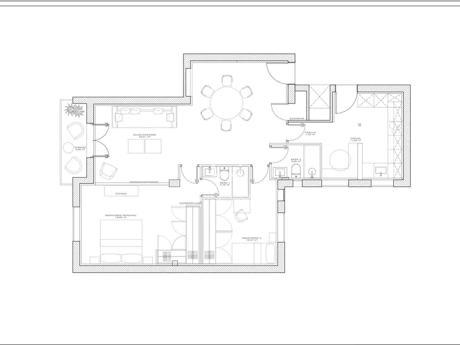 2 Zimmer Apartment zu verkaufen in Madrid Stadt - 1.100.000 € (Ref: 9588261)