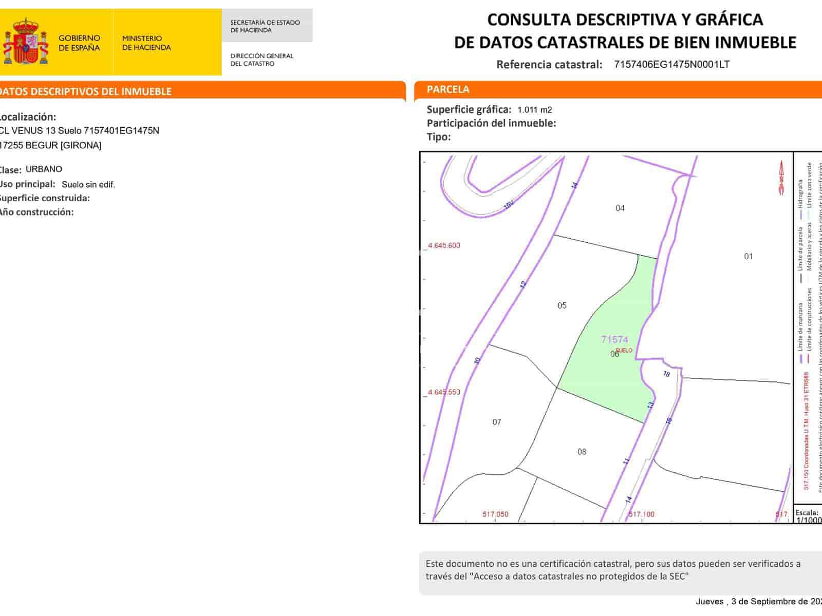 Terrain à Bâtir à vendre à Begur - 550 000 € (Ref: 9588437)
