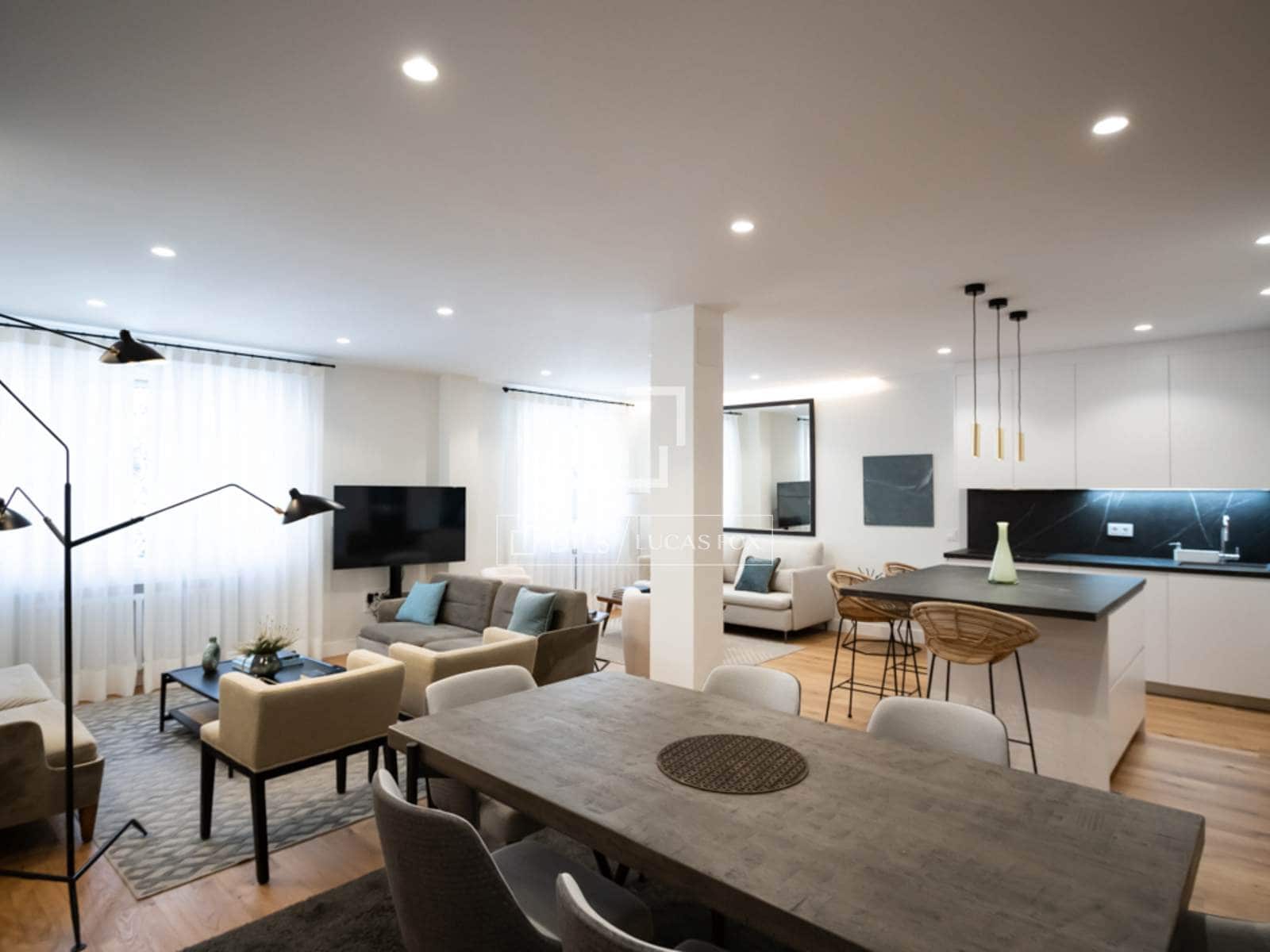 3 slaapkamer Appartement te huur in Madrid stad met garage - € 9.000 (Ref: 9593104)