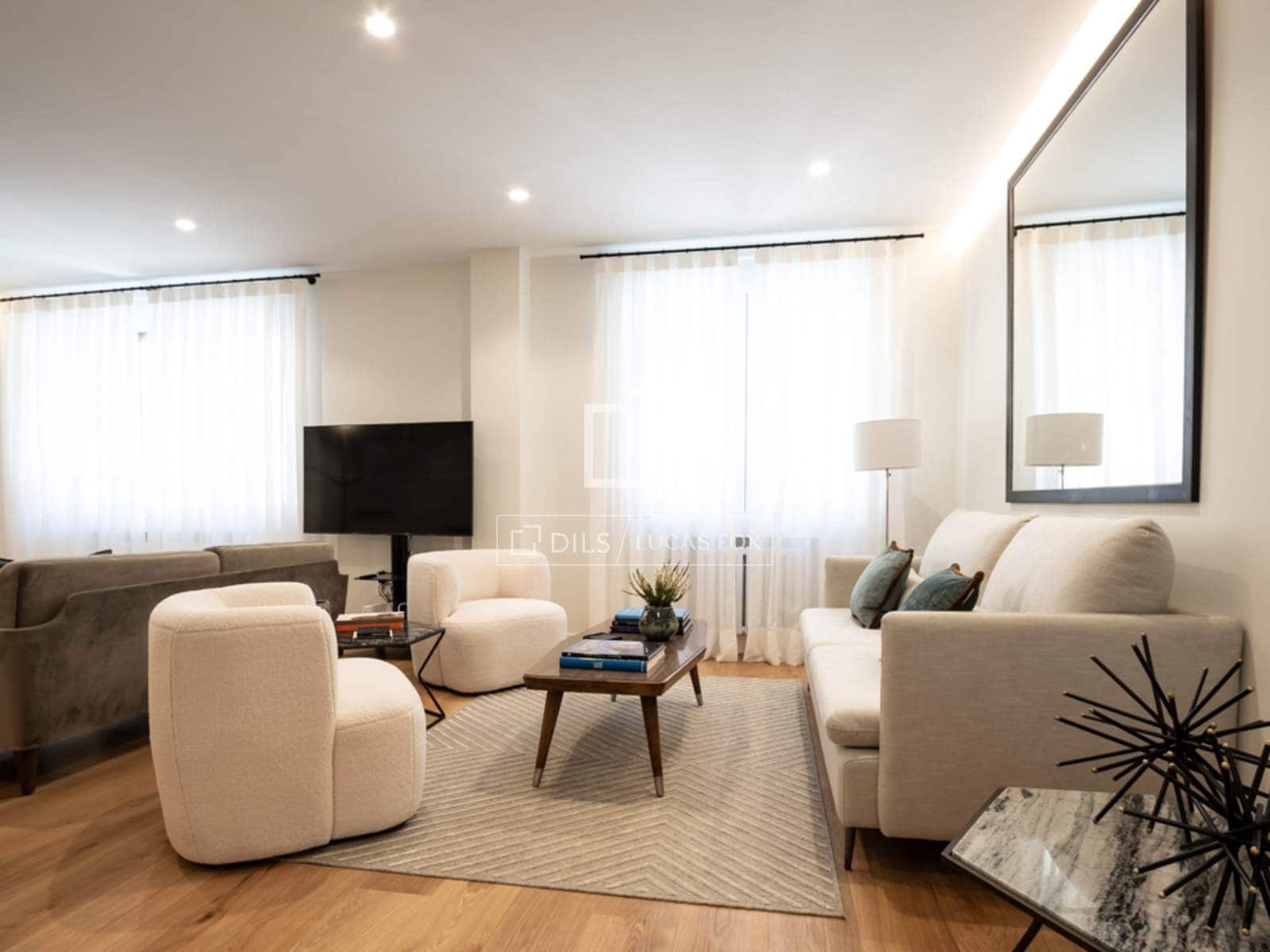 3 slaapkamer Appartement te huur in Madrid stad met garage - € 9.000 (Ref: 9593104)