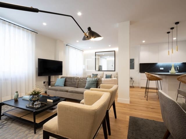 3 slaapkamer Appartement te huur in Recoletos, Madrid stad met garage - € 9.000 (Ref: 9593104)