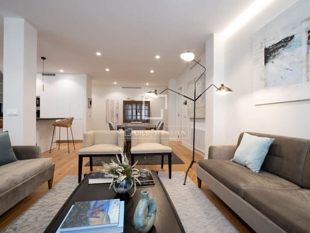 3 slaapkamer Appartement te huur in Recoletos, Madrid stad met garage - € 9.000 (Ref: 9593104)