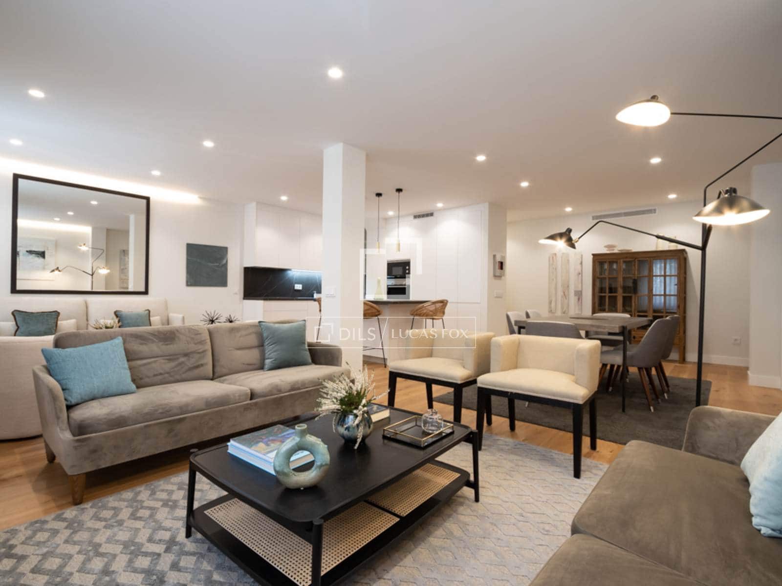 3 slaapkamer Appartement te huur in Madrid stad met garage - € 9.000 (Ref: 9593104)