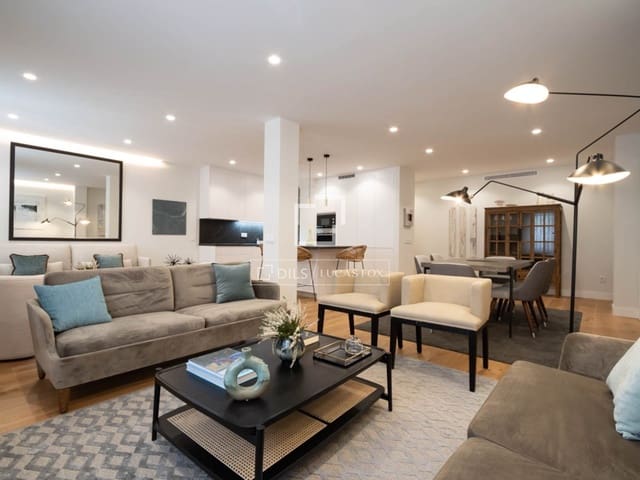 3 slaapkamer Appartement te huur in Recoletos, Madrid stad met garage - € 9.000 (Ref: 9593104)