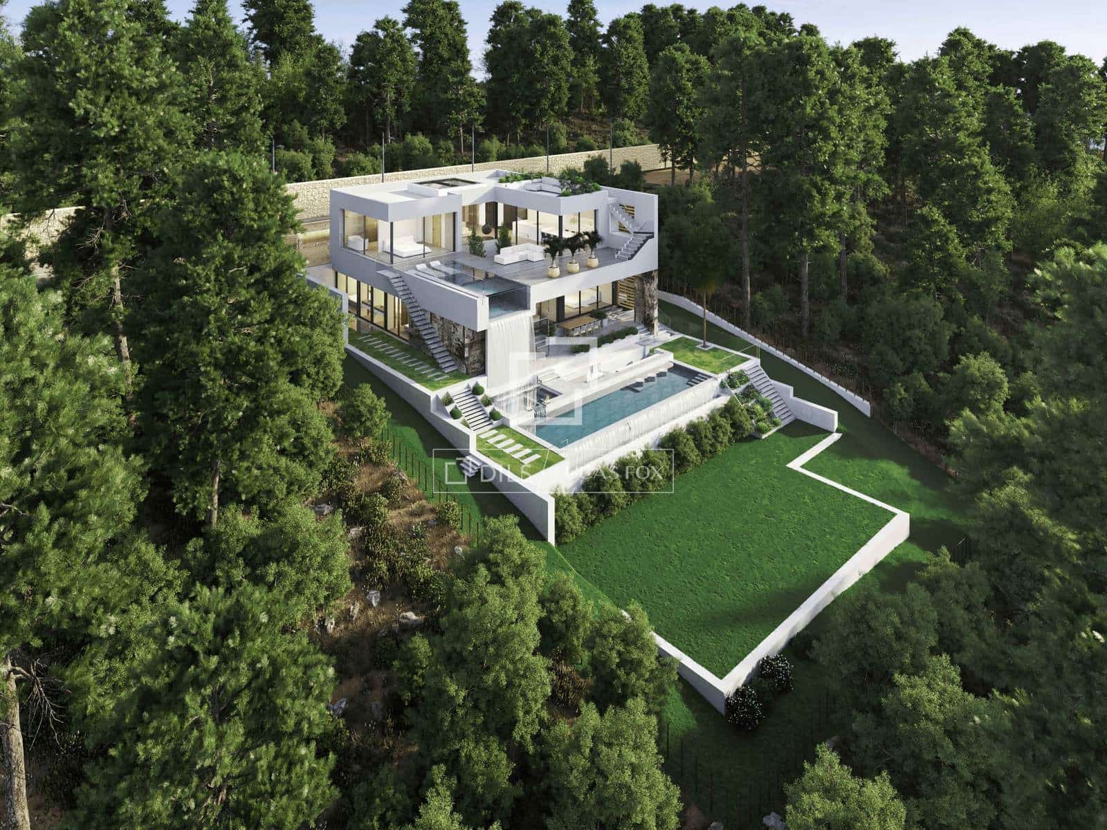 5 makuuhuone Huvila myytävänä paikassa Calonge i Sant Antoni mukana uima-altaan 
autotalli - 4 100 000 € (Ref: 9593112)