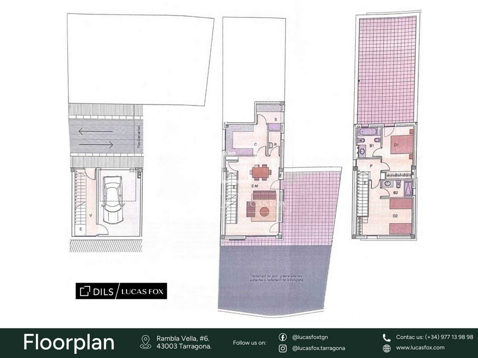 2 Zimmer Villa zu verkaufen in Tarragona Stadt mit Pool Garage - 370.000 € (Ref: 9593202)
