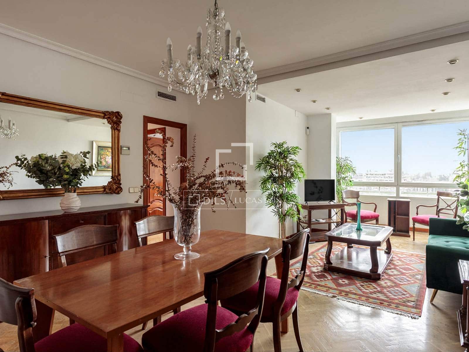 3 slaapkamer Appartement te huur in Madrid stad - € 2.800 (Ref: 9593204)