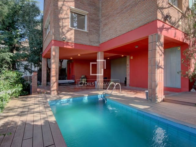 4 slaapkamer Villa te huur in Esplugues de Llobregat met zwembad garage - € 4.100 (Ref: 9593207)