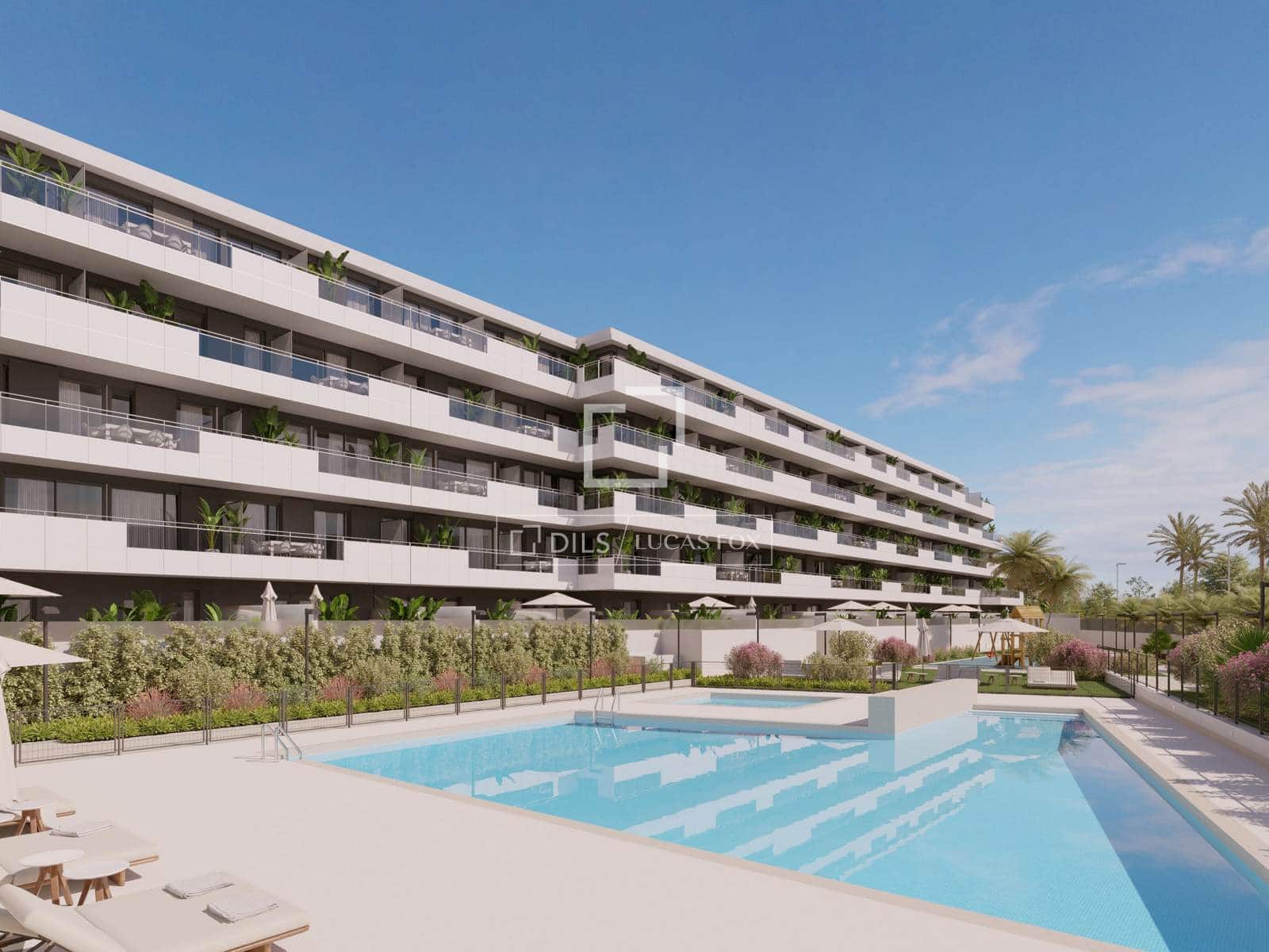 3 sypialnia Apartament na sprzedaż w Miasto Ibiza / Eivissa z basenem garażem - 664 600 € (Ref: 9596500)