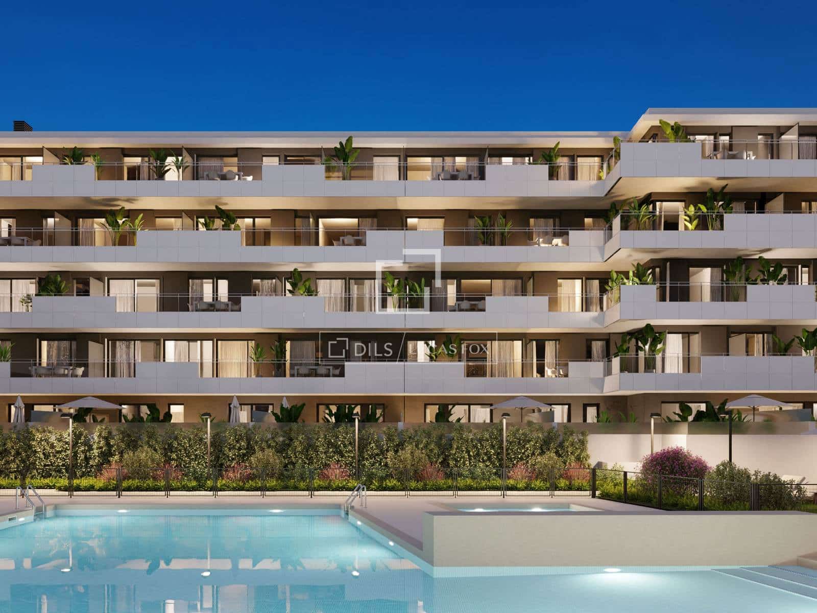 3 sypialnia Apartament na sprzedaż w Miasto Ibiza / Eivissa z basenem garażem - 664 600 € (Ref: 9596500)