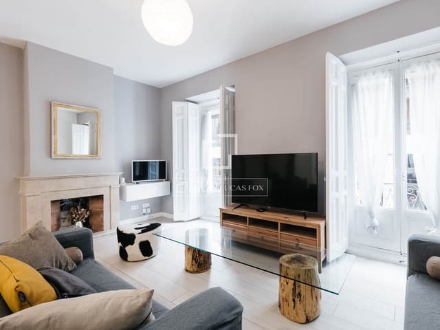 Appartement de 1 chambre à louer à Madrid ville - 3 000 € (Ref: 9596503)