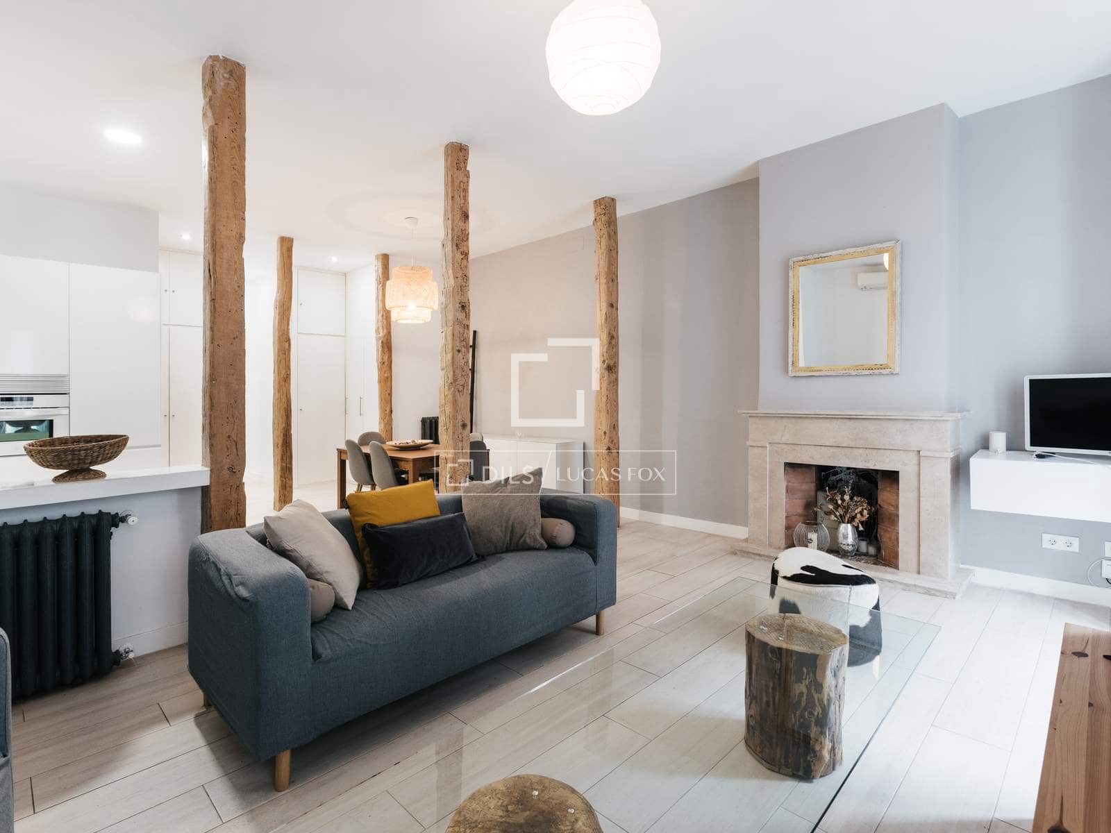 Appartement de 1 chambre à louer à Madrid ville - 3 000 € (Ref: 9596503)