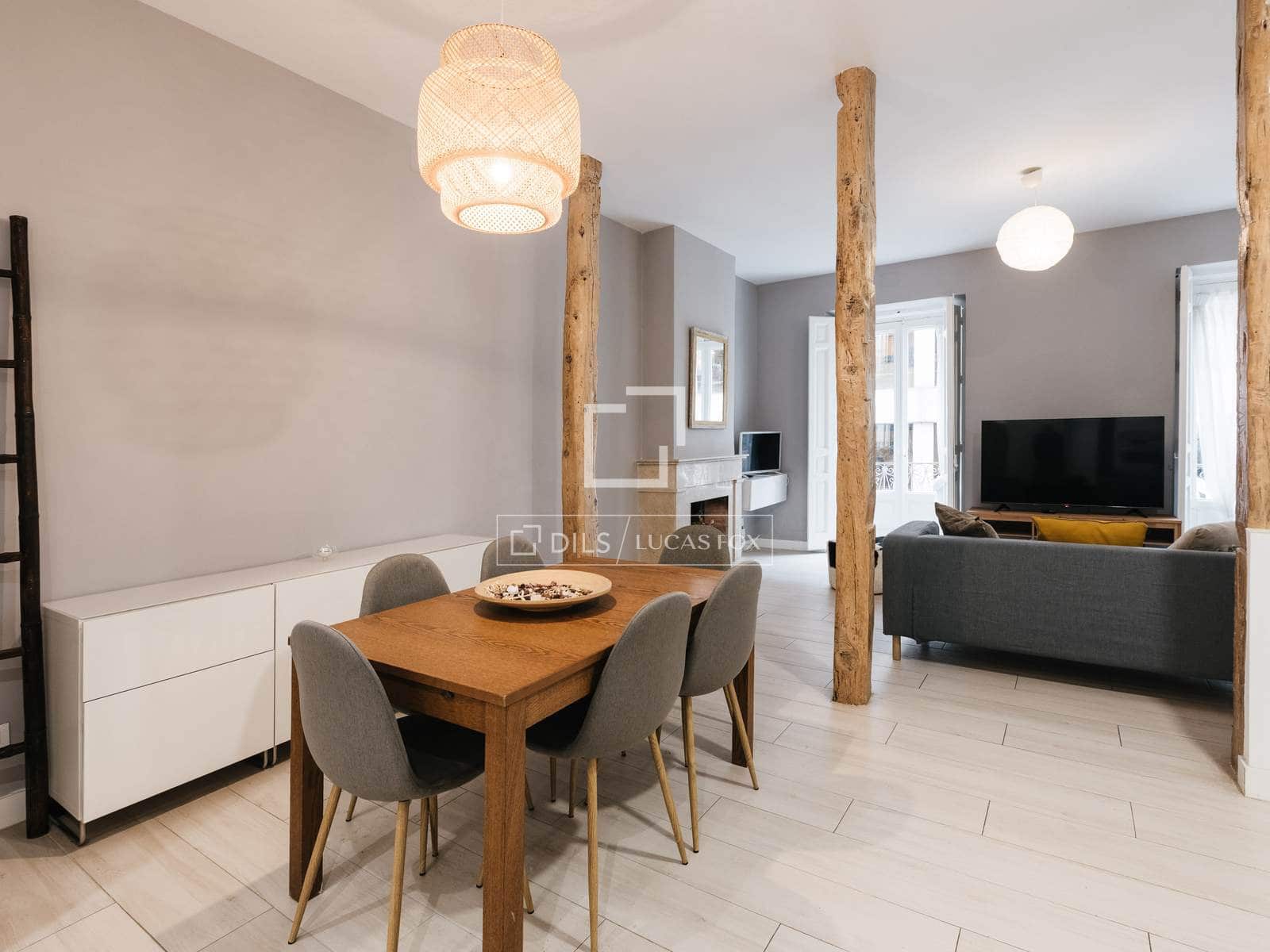 Appartement de 1 chambre à louer à Madrid ville - 3 000 € (Ref: 9596503)