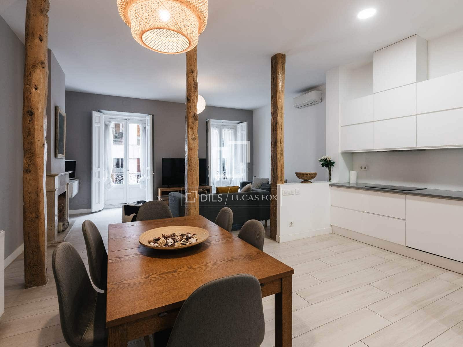 Appartement de 1 chambre à louer à Madrid ville - 3 000 € (Ref: 9596503)