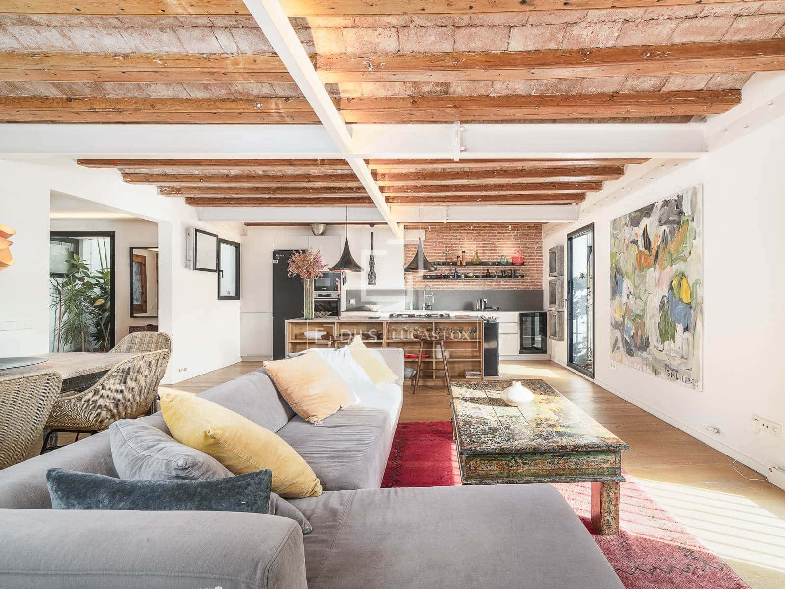 Ático de 2 habitaciones en Barcelona ciudad en venta - 895.000 € (Ref: 9598084)