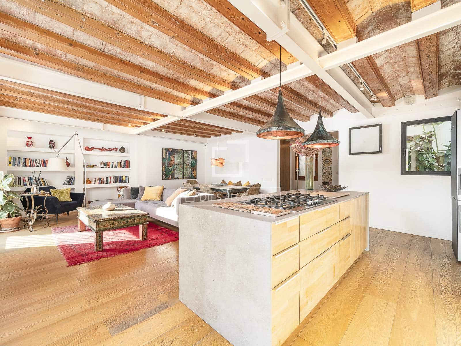 Ático de 2 habitaciones en Barcelona ciudad en venta - 895.000 € (Ref: 9598084)