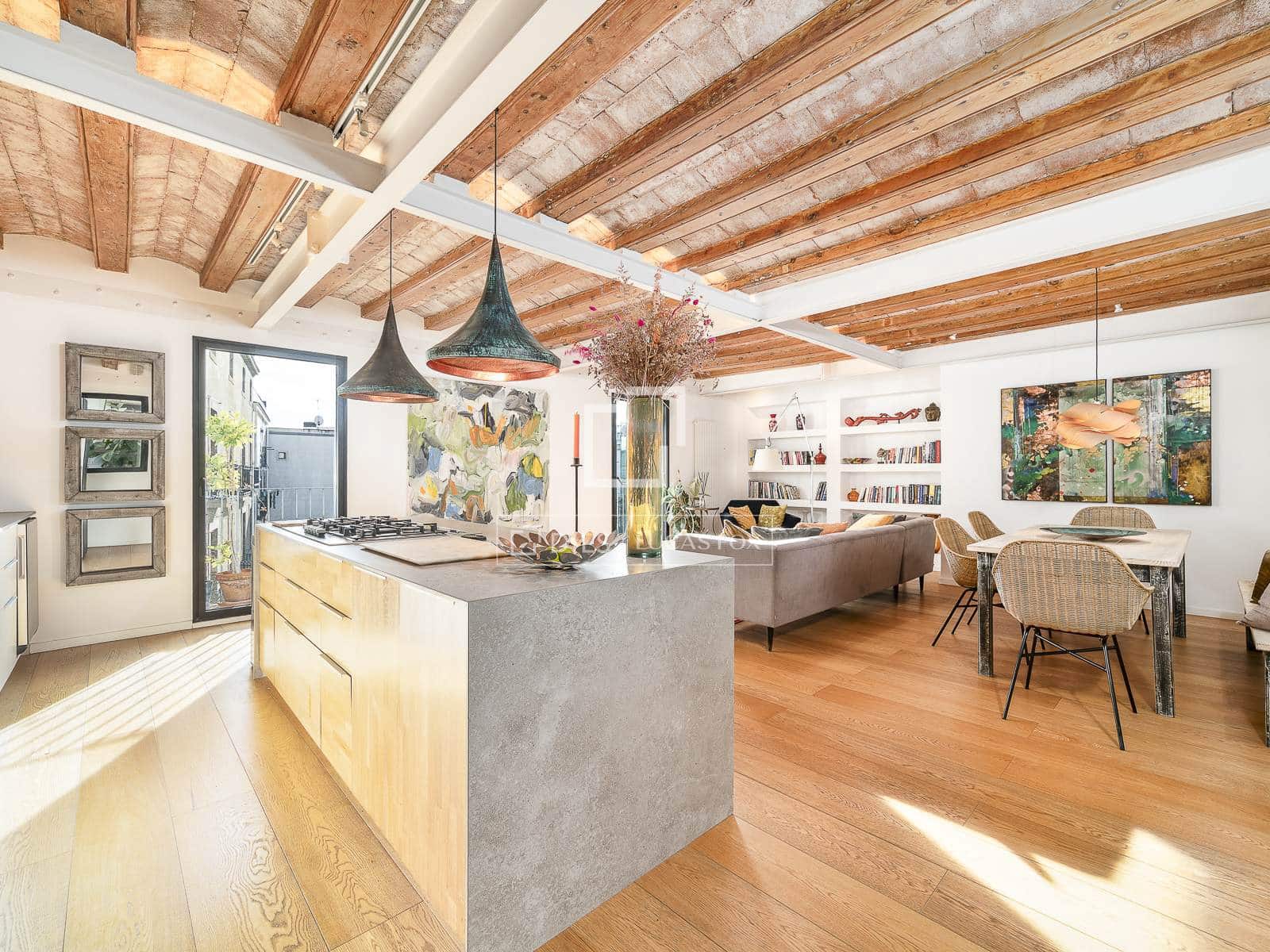 Ático de 2 habitaciones en Barcelona ciudad en venta - 895.000 € (Ref: 9598084)