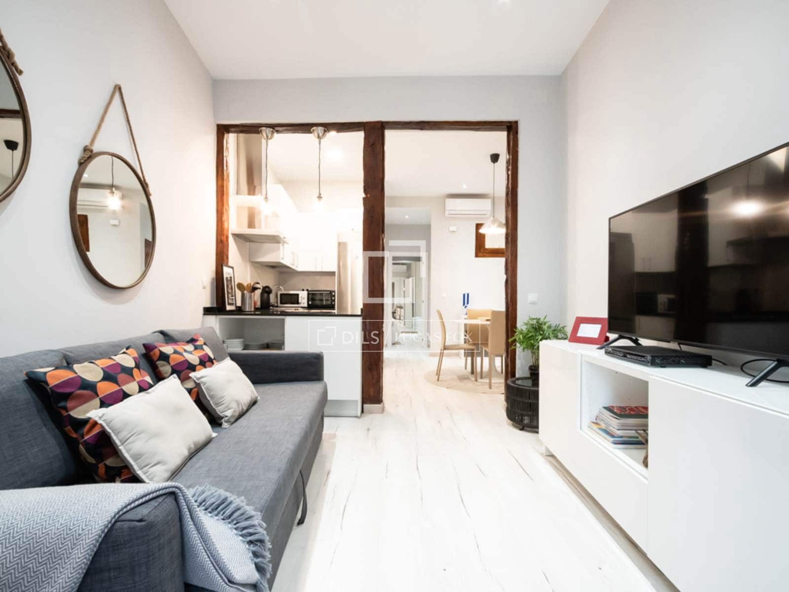 Appartement de 1 chambre à louer à Madrid ville - 2 400 € (Ref: 9598175)